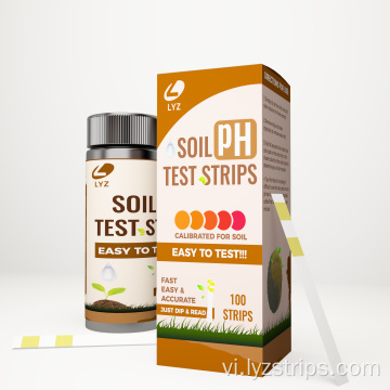 Bộ dụng cụ kiểm tra ph của Amazon Soil pH Strips